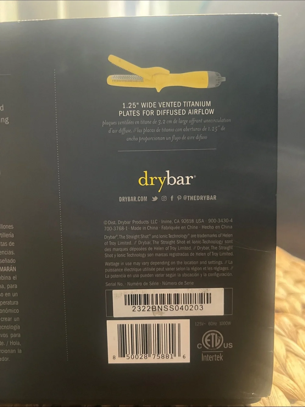Drybar “The Straight Shot” Blow-Drying Flat Iron innovative hair styling tool.